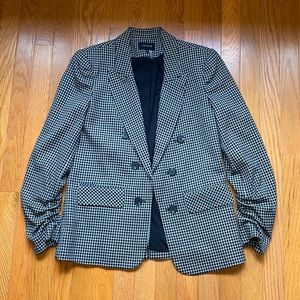 1.State Houndstooth Blazer